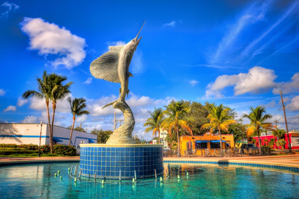 marlin fountain